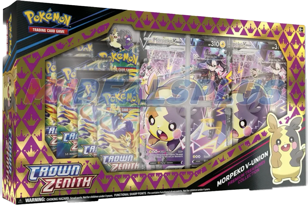 Crown Zenith Premium Treasures Collection Morpeko V-UNION