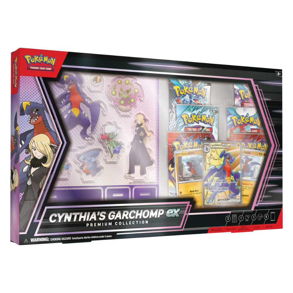 Cynthia's Garchomp ex Premium Collection Box Pokemon