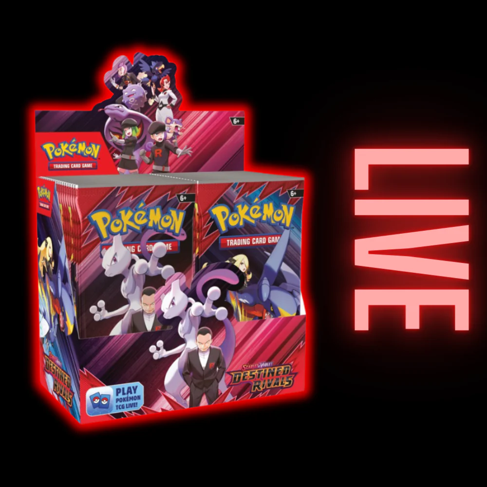 Destined Rivals Booster Box Pokemon SV10 (LIVE)