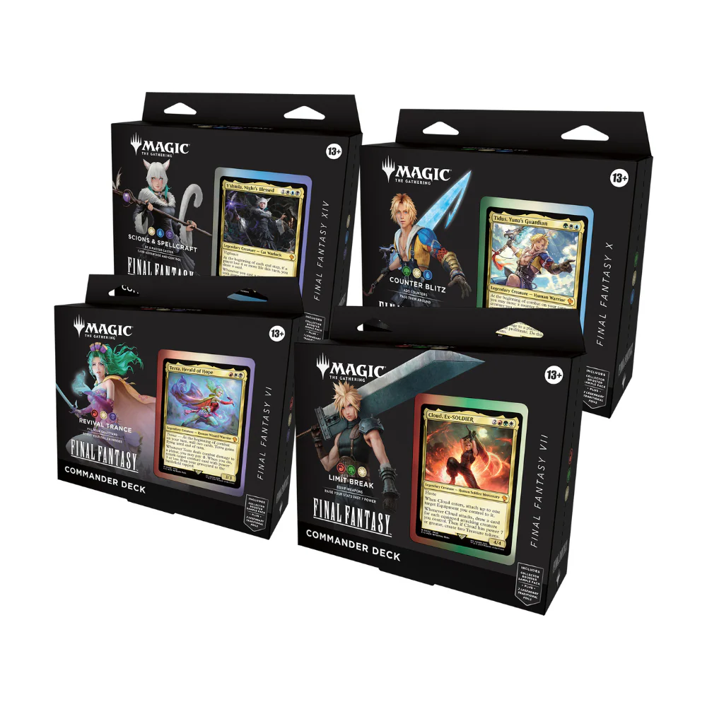 Magic: The Gathering - Final Fantasy Commander Deck (4ct)