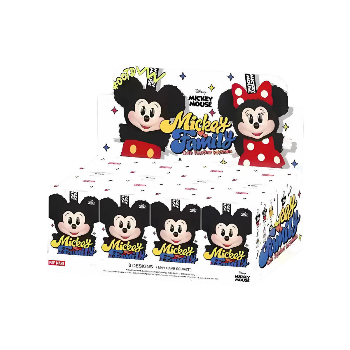 Mickey Family Cute Together Keychain Series Figure - Pop Mart