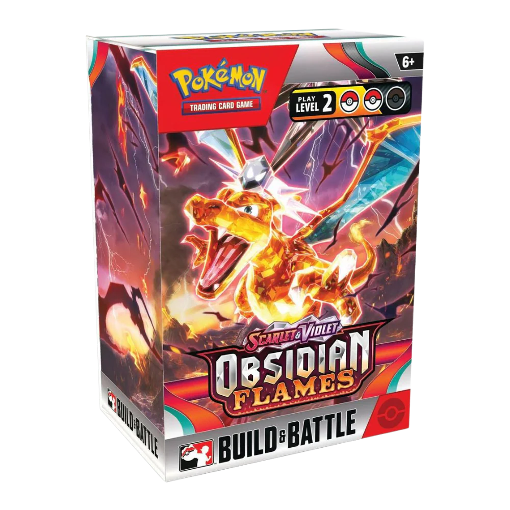 Obsidian Flames Build & Battle Box - SV03: Pokemon - Obsidian Flames