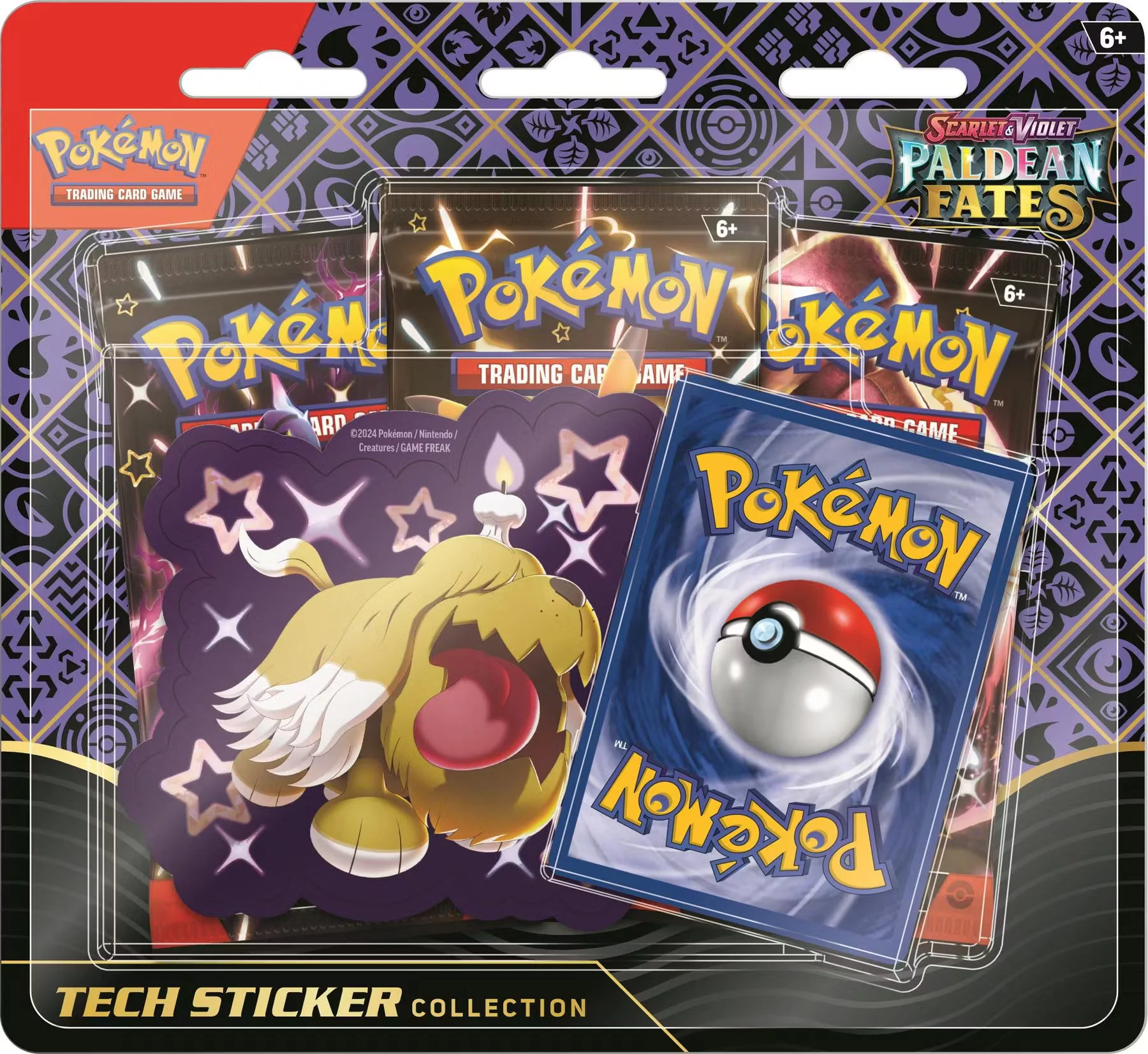 Paldean Fates Tech Sticker Collection Pokemon Scarlet and Violet 4.5 (LIVE) - Image 3