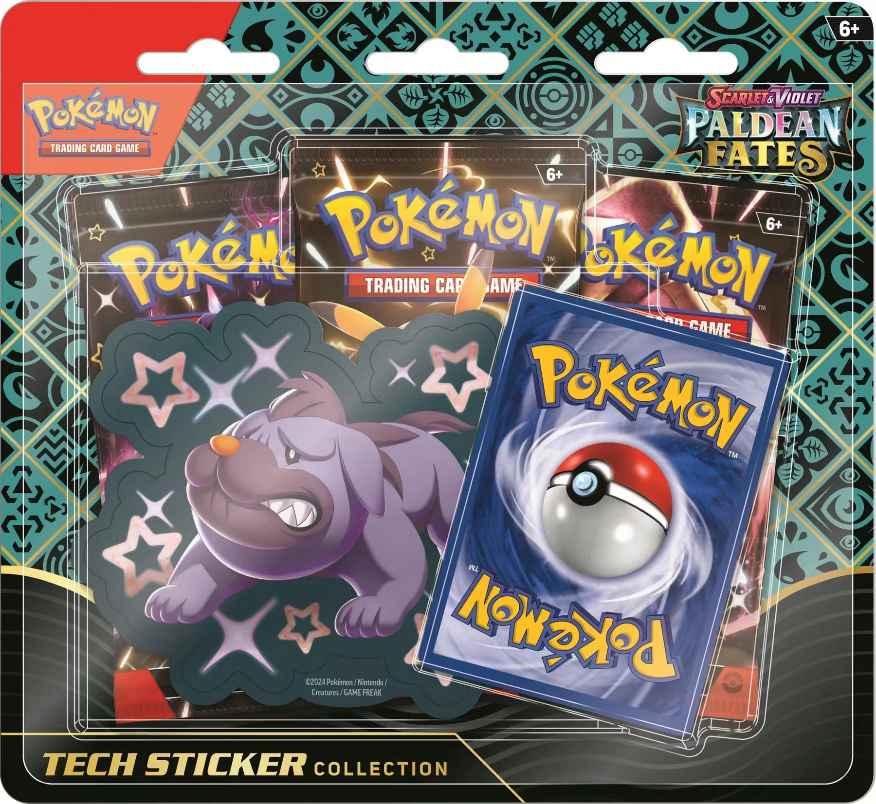Paldean Fates Tech Sticker Collection Pokemon Scarlet and Violet 4.5 (LIVE) - Image 4