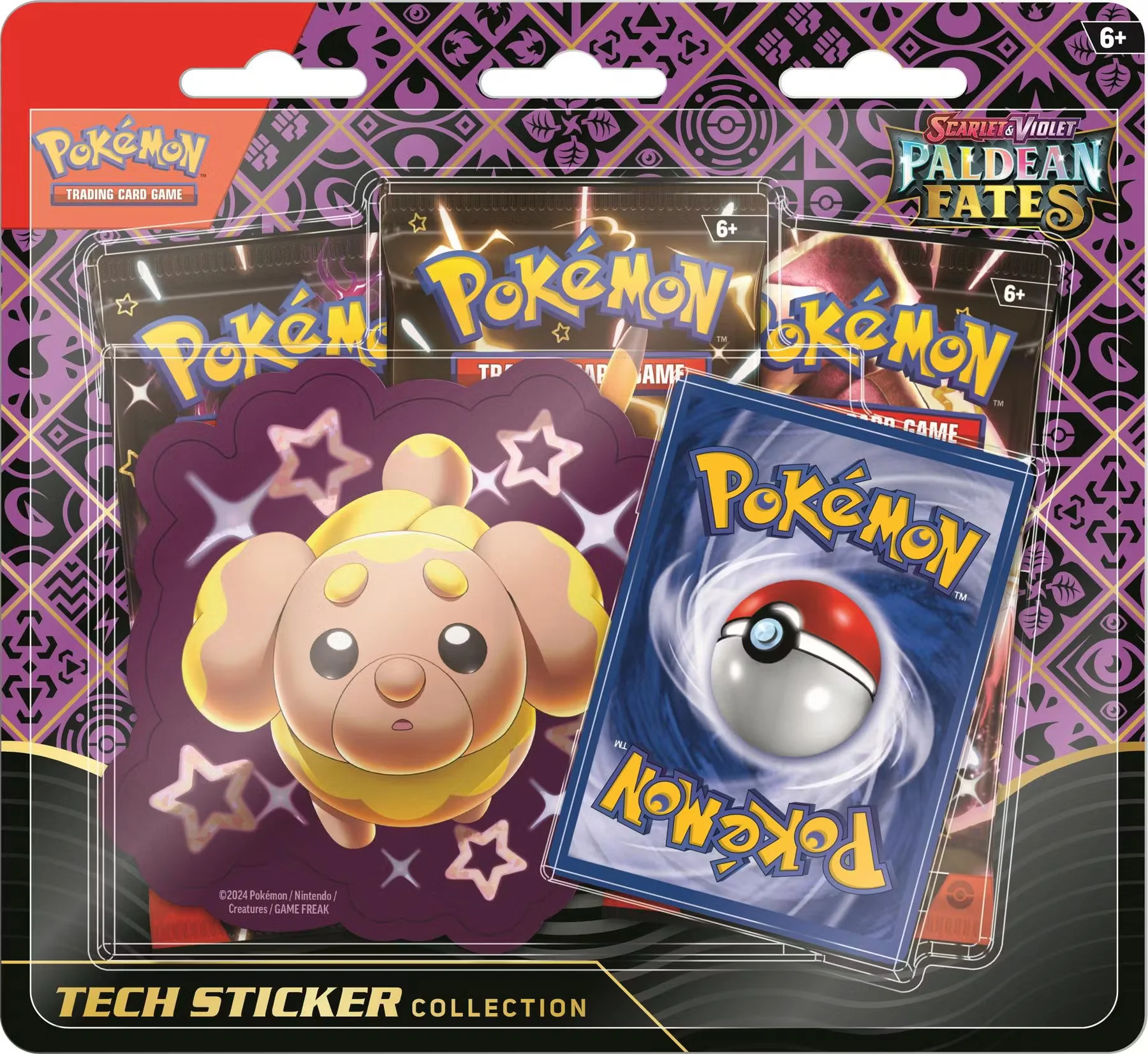 Paldean Fates Tech Sticker Collection Pokemon Scarlet and Violet 4.5 (LIVE) - Image 5