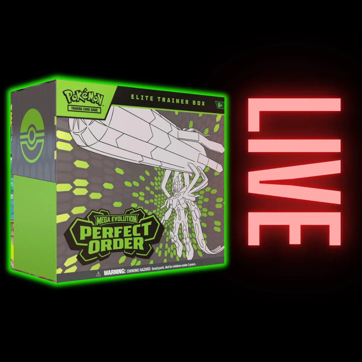Perfect Order Pokemon Elite Trainer Box (LIVE)