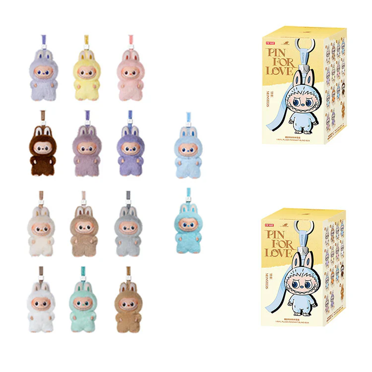 Pop Mart Labubu The Monsters Pin for Love Series Vinyl Plush Blind Box - Image 6