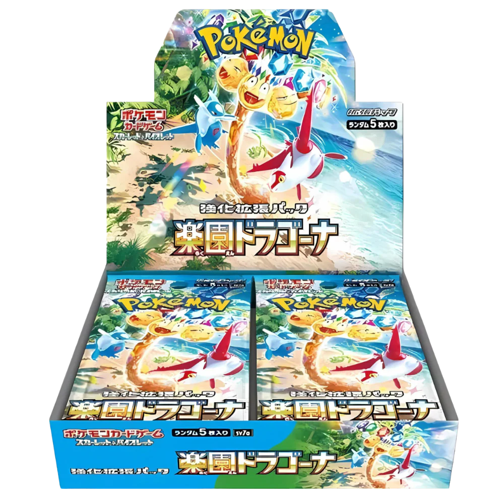Pokemon Card Paradise Dragona Booster Box sv7a Japanese Factory Sealed