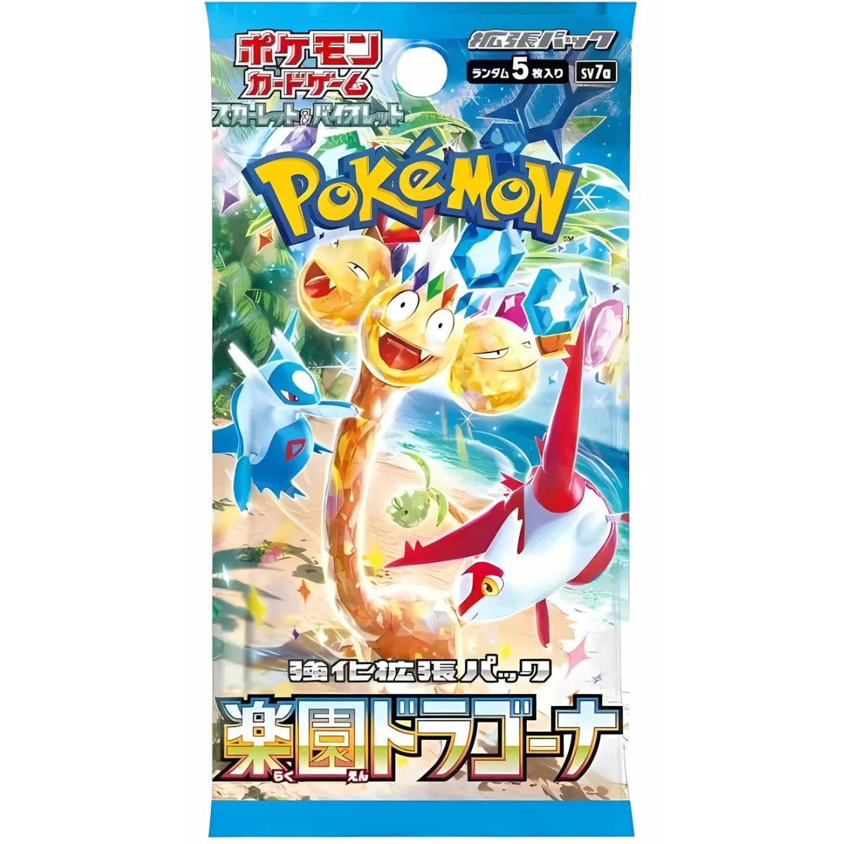 Pokemon Card Paradise Dragona Booster Box sv7a Japanese Factory Sealed - Image 2