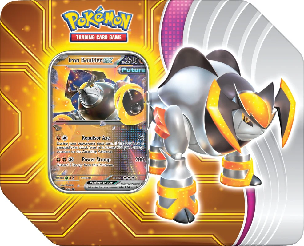 Pokemon Paradox Destinies Tin Set of 4 - Image 2