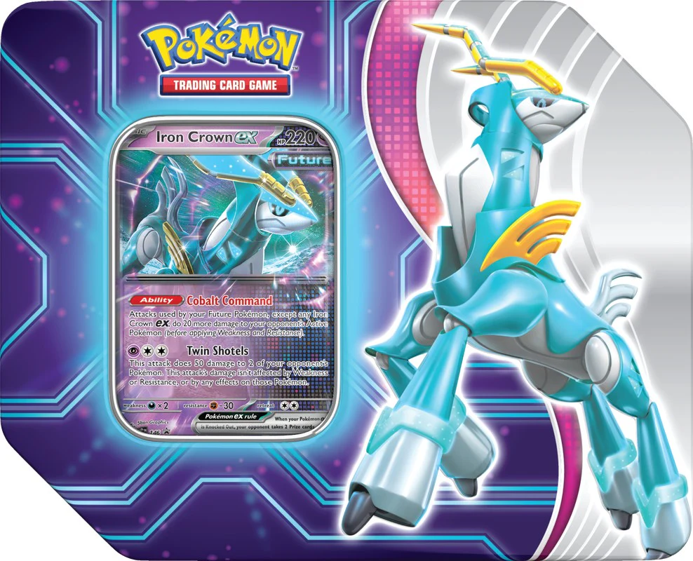 Pokemon Paradox Destinies Tin Set of 4 - Image 3