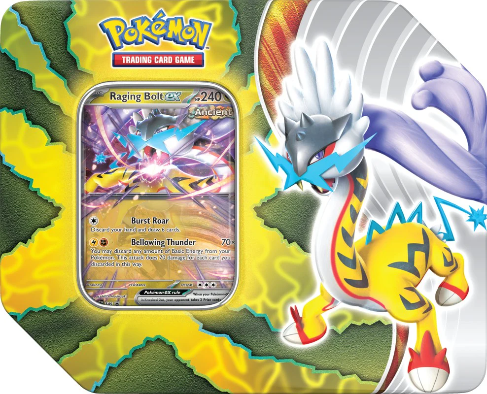Pokemon Paradox Destinies Tin Set of 4 - Image 4