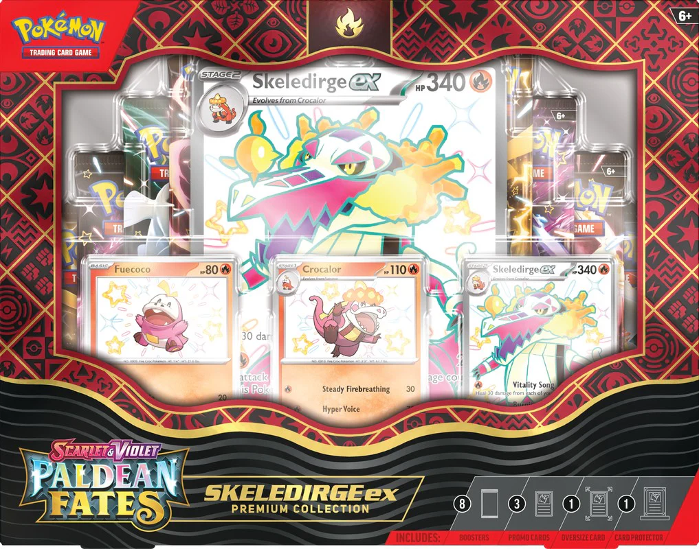 Pokemon Scarlet and Violet 4.5 Paldean Fates ex Premium Collection - Image 3