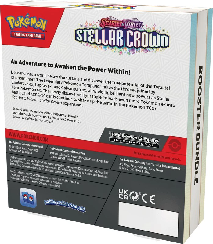 Pokemon - Scarlet and Violet - Stellar Crown - Booster Bundle - Image 3