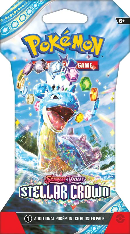 Pokemon - Scarlet and Violet - Stellar Crown - Sleeved Booster Case - Image 2