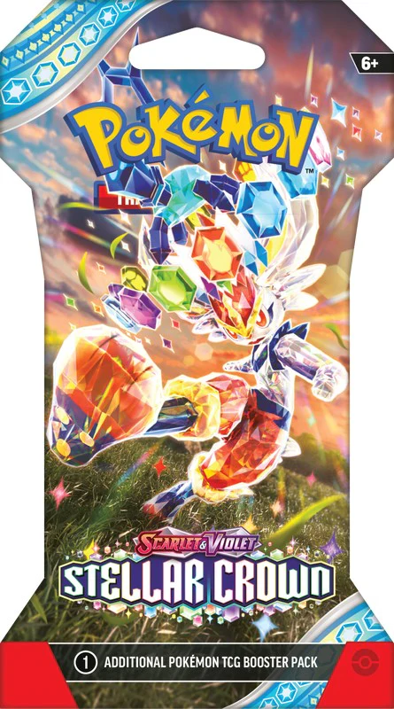 Pokemon - Scarlet and Violet - Stellar Crown - Sleeved Booster Case - Image 3