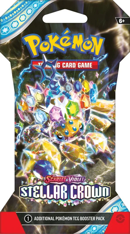 Pokemon - Scarlet and Violet - Stellar Crown - Sleeved Booster Case - Image 4