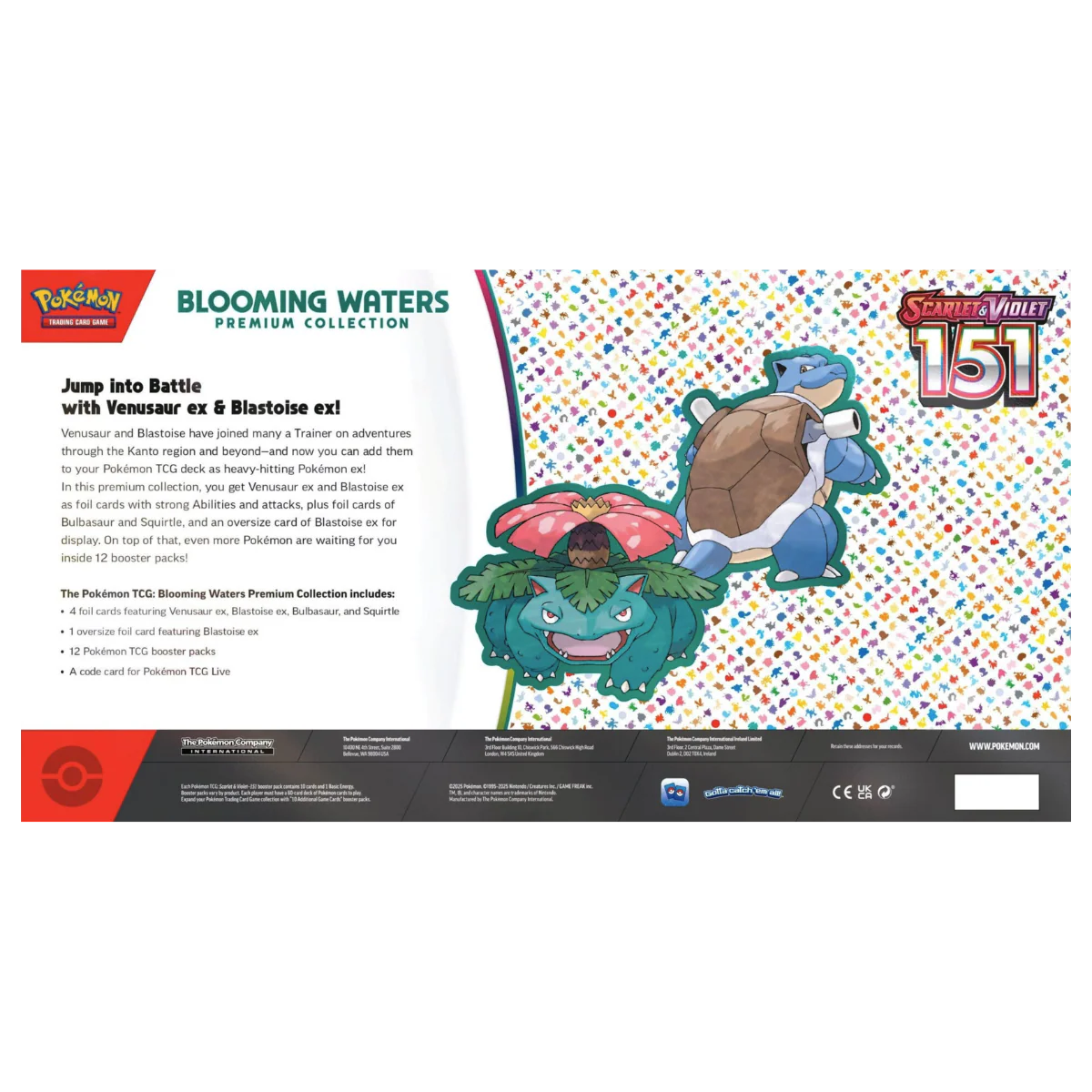 Pokémon TCG: 151: Blooming Waters Premium Collection (DROP)(LIMIT 1 PER CUSTOMER) - Image 2