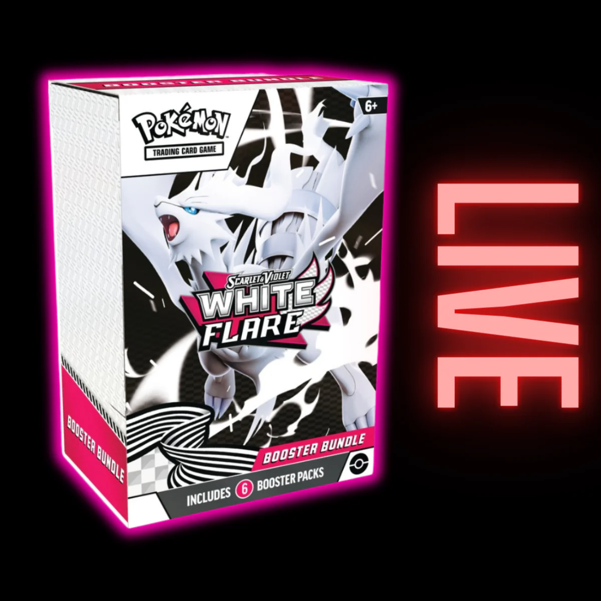 Pokemon TCG: Scarlet & Violet 10.5 - White Flare Booster Bundle (LIVE)