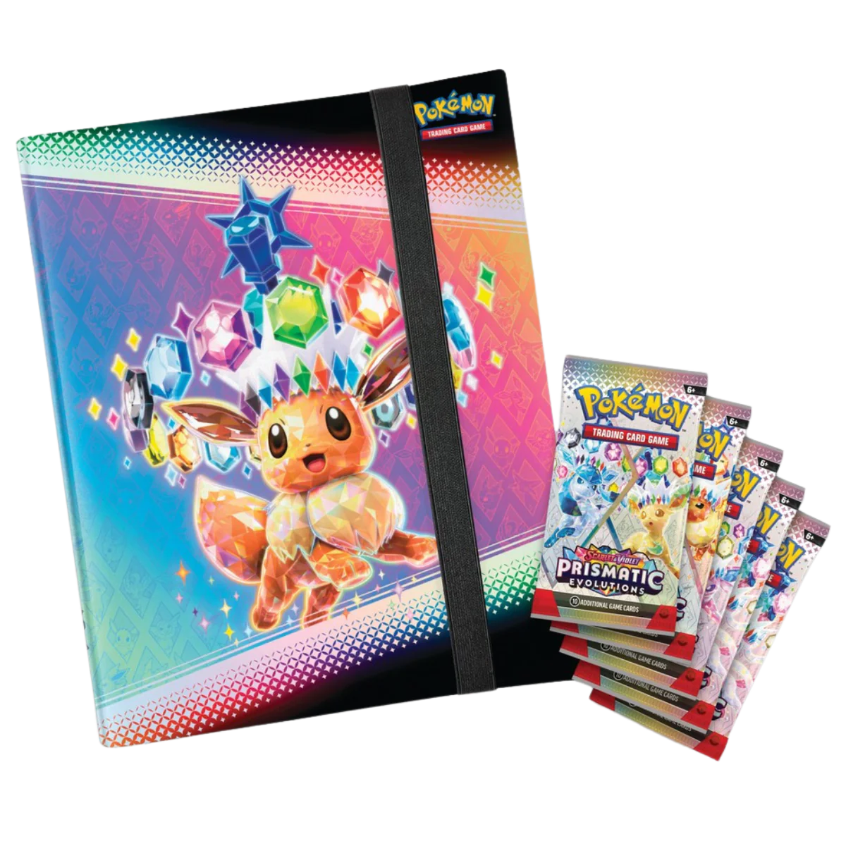 Prismatic Evolutions Binder Collection Pokemon Scarlet and Violet (MSRP DEAL)(1 Per Customer) - Image 2