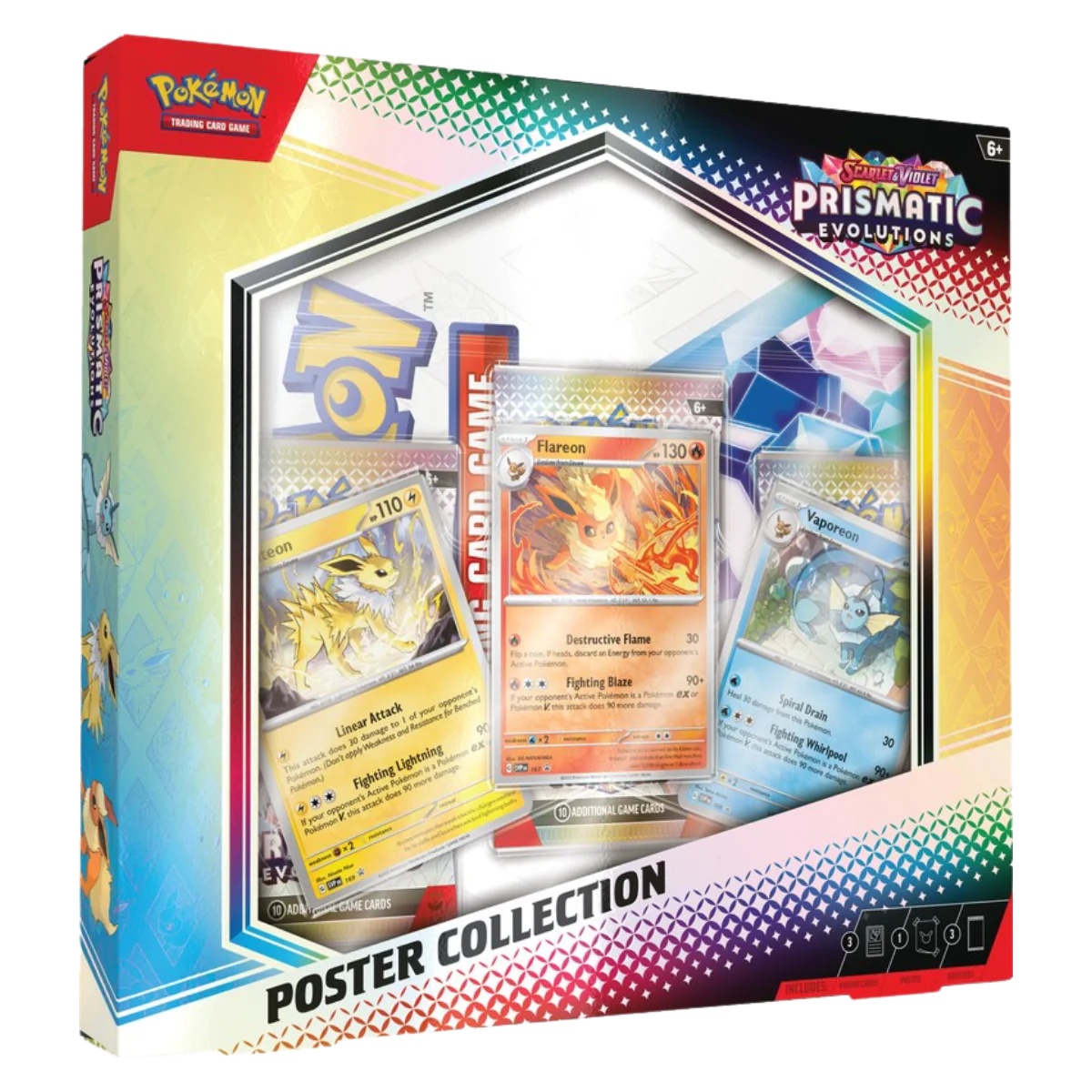 Prismatic Evolutions Poster Collection Pokemon Scarlet and Violet