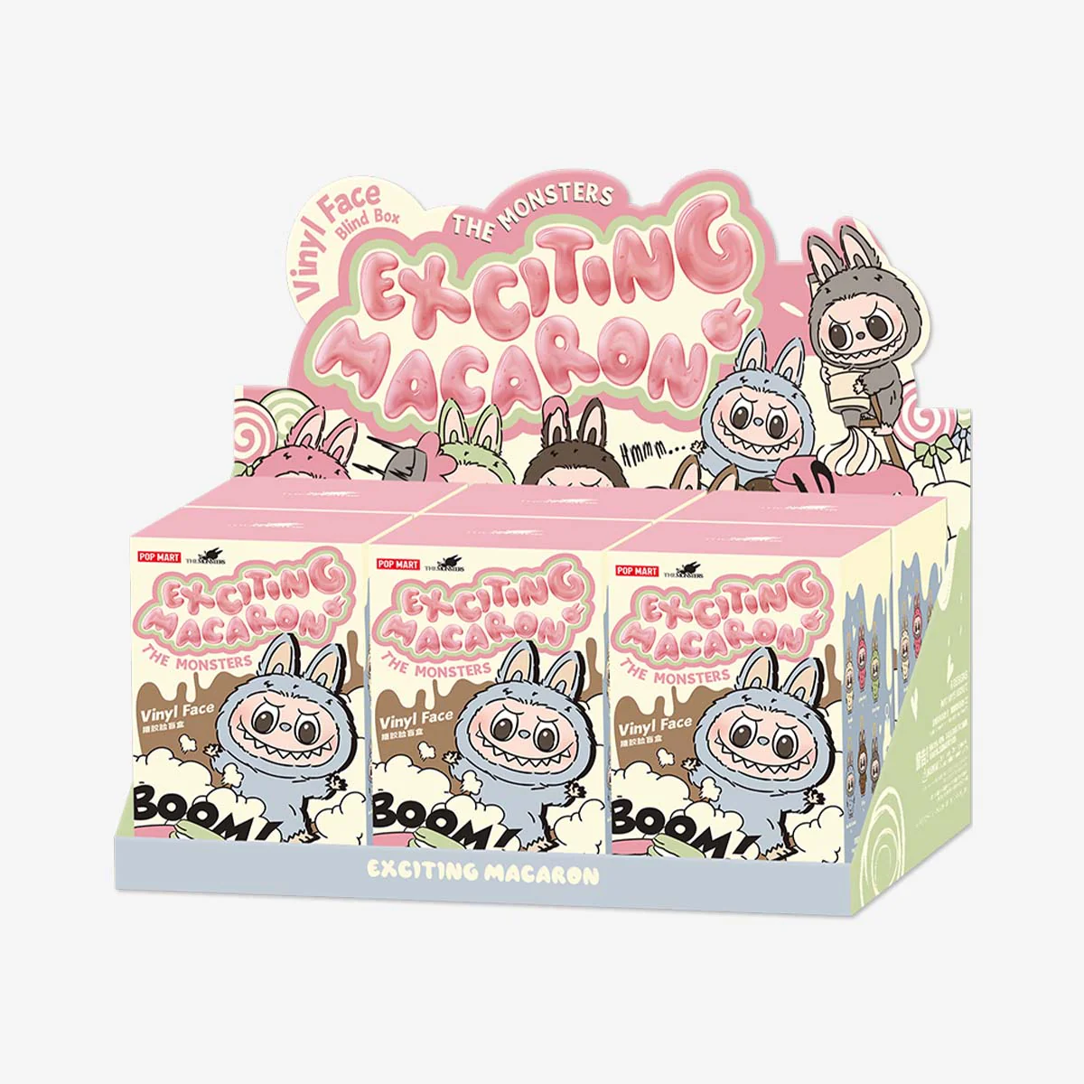 THE MONSTERS - Exciting Macaron Vinyl Face Blind Box Pop Mart - Image 10