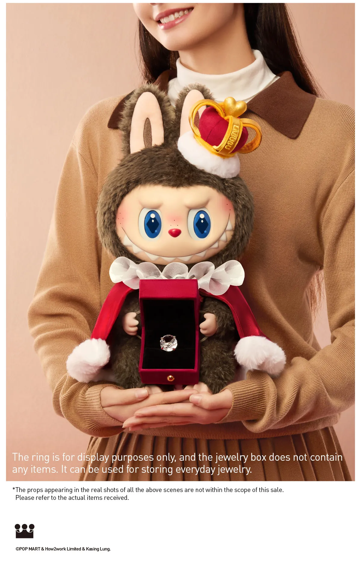 THE MONSTERS – Let’s Checkmate Series Vinyl Plush Doll Pop Mart - US Seller - Image 3