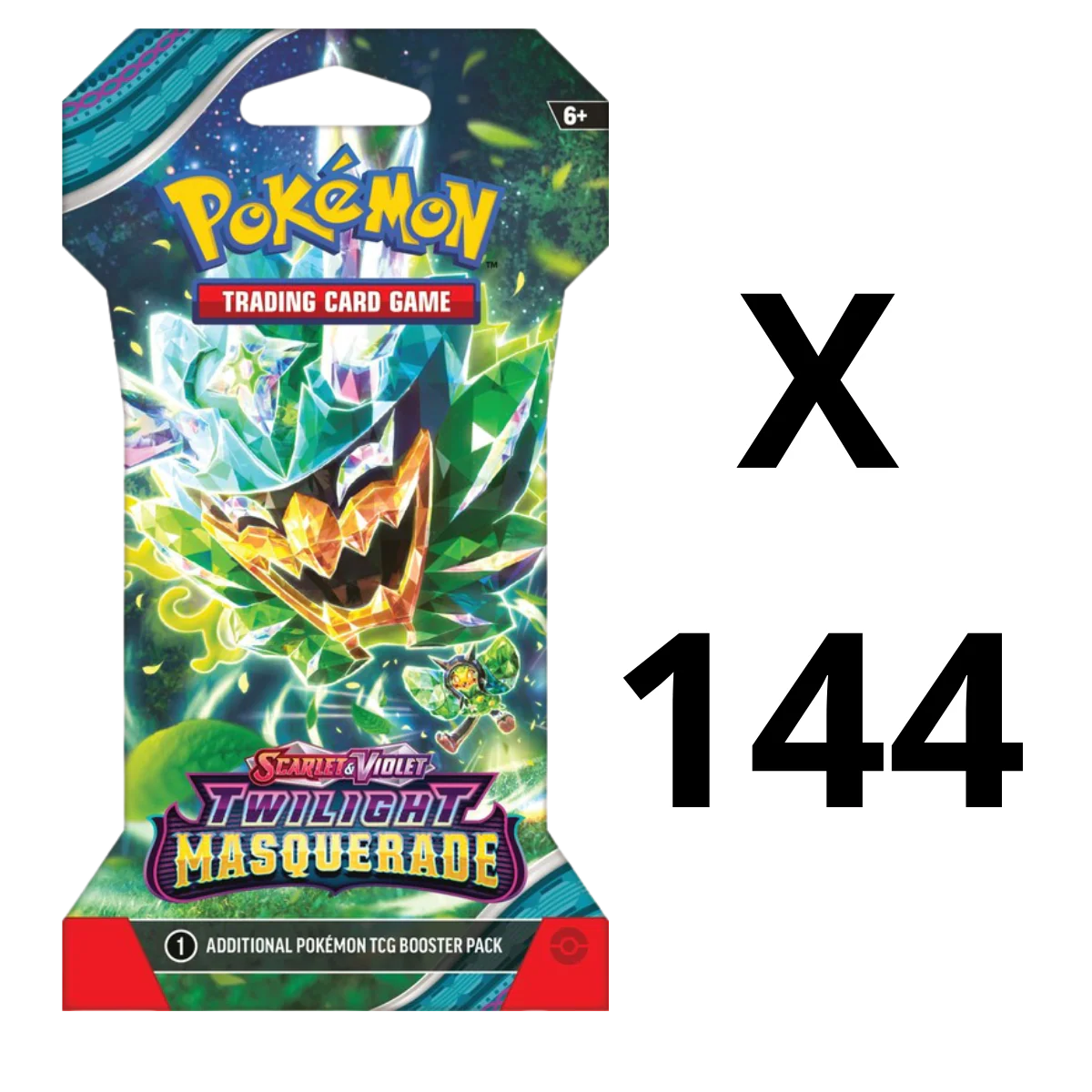 Twilight Masquerade Sleeved Case 144 Packs